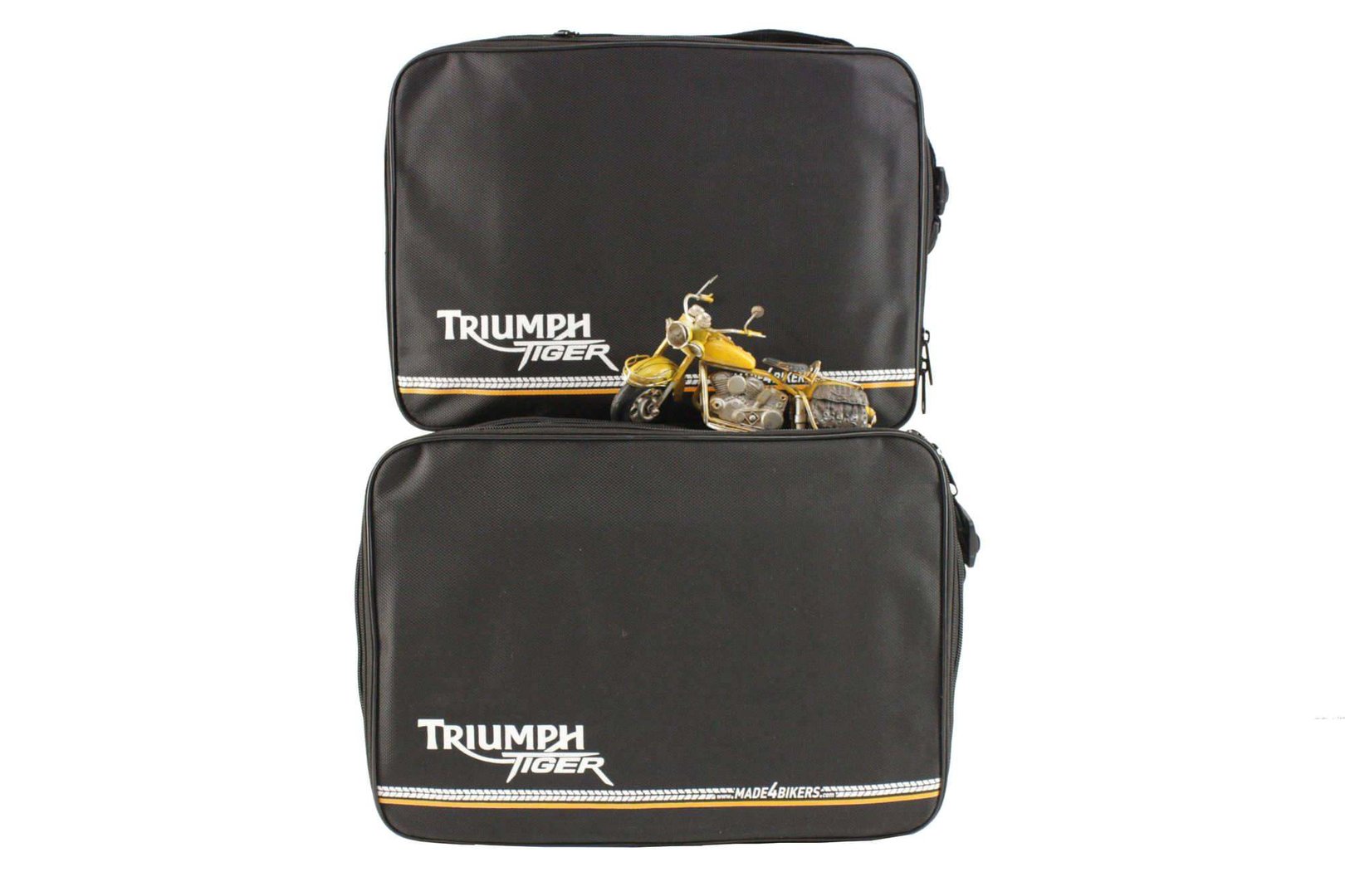 Triumph TIGER 800 / 800XC / EXPLORER PROMOTION:  Ein Paar Koffer-Innentaschen (Textil  Schwarz)