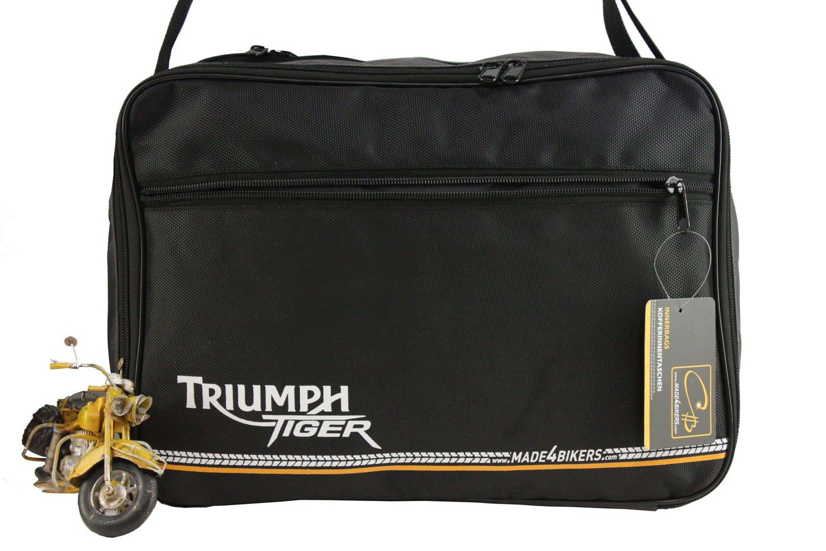 Triumph TIGER 800 / 800XC / EXPLORER PROMOTION:  Ein Paar Koffer-Innentaschen (Textil  Schwarz/Grau)