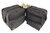 Innentaschen für Variokoffer R1250GS-LC ab Bj. 2018, Material Textil, schwarz, R1250GS-Aufdruck